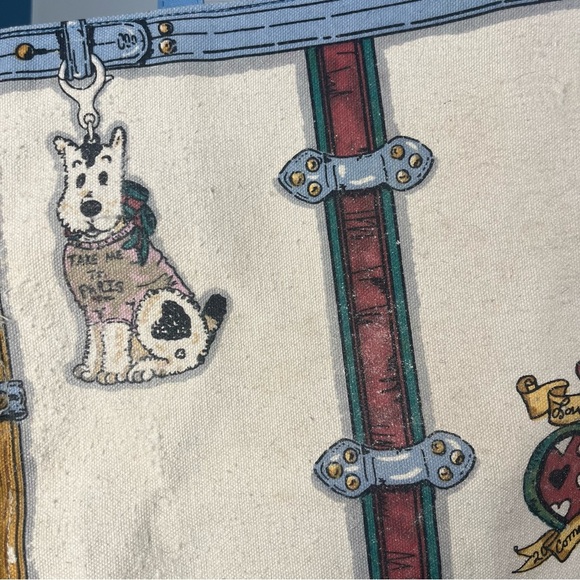 Nwt BRIGHTON IN LOVE WE TRUST QUEEN CANVAS TOTE SHOPPER BAG 2019 LIMITED EDITION - Picture 5 of 10